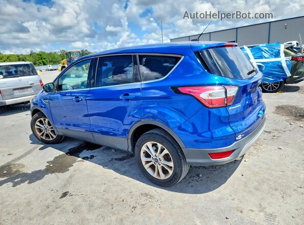 1FMCU0GD4HUE51765 2017 FORD ESCAPE Blue Tył lewy