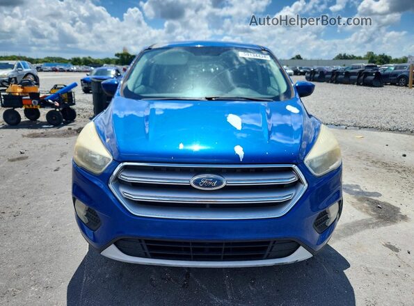 1FMCU0GD4HUE51765 2017 FORD ESCAPE Blue Widok z przodu