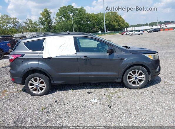 1FMCU0GD4JUA43496 2018 FORD ESCAPE Gray Rear interior view