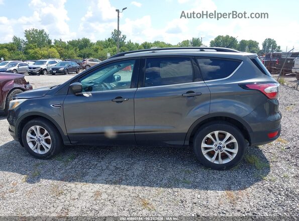 1FMCU0GD4JUA43496 2018 FORD ESCAPE Gray 360 interior view