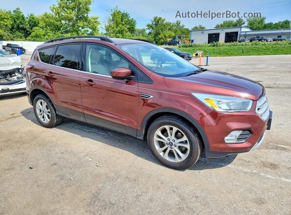 1FMCU0GD4JUA74652 2018 FORD ESCAPE Brown წინა მარჯვენა