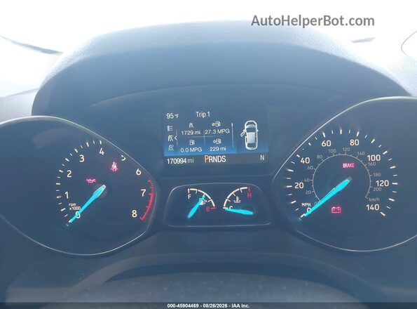 1FMCU0GD4JUA92214 2018 FORD ESCAPE White Вид задніх сидінь