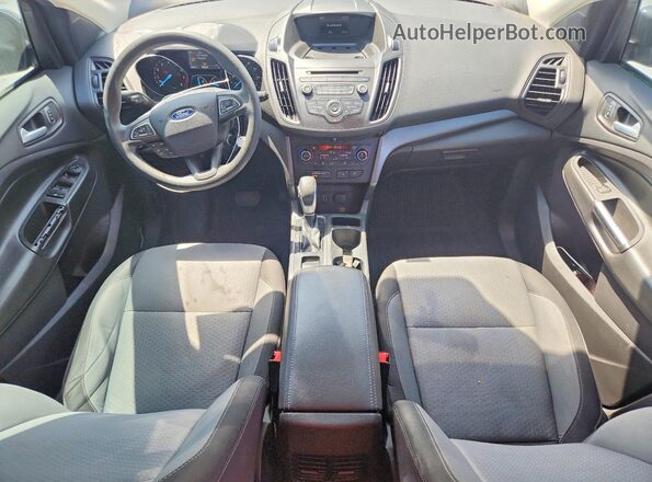 1FMCU0GD4JUA96845 2018 FORD ESCAPE Gray Вид панелі приладів