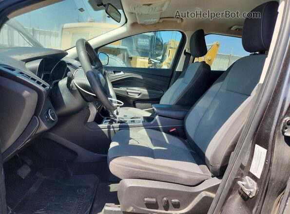 1FMCU0GD4JUA96845 2018 FORD ESCAPE Gray Вид салону спереду
