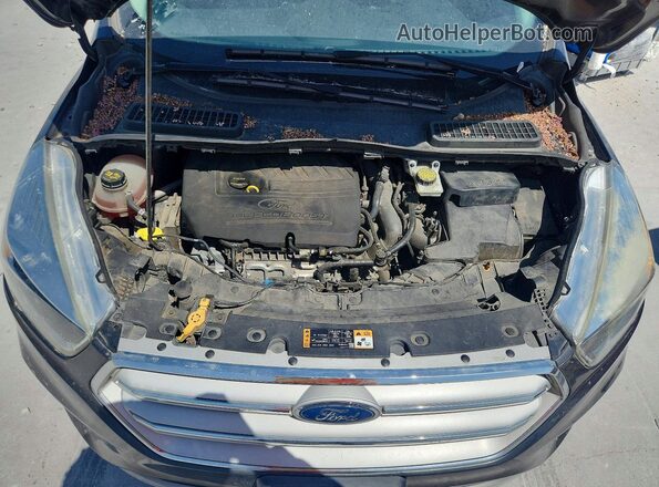 1FMCU0GD4JUA96845 2018 FORD ESCAPE Gray Вид підкапотного простору