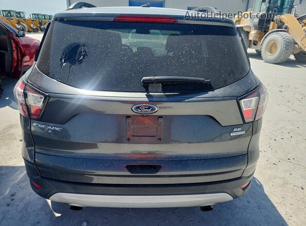 1FMCU0GD4JUA96845 2018 FORD ESCAPE Gray Вид ззаду