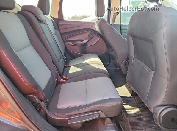 1FMCU0GD4JUA96845 2018 FORD ESCAPE Gray Вид задньої частини салону