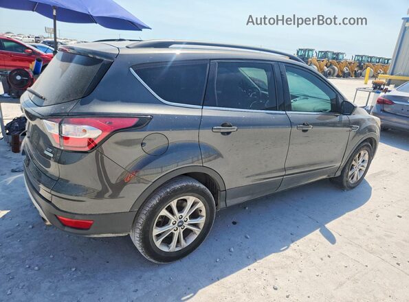 1FMCU0GD4JUA96845 2018 FORD ESCAPE Gray Задня права чверть