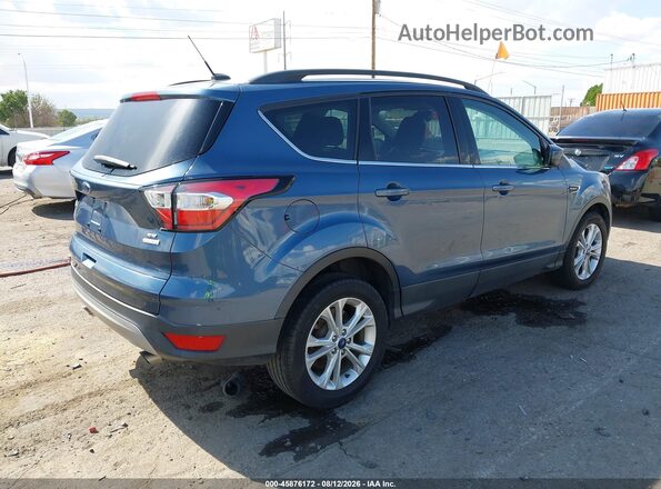 1FMCU0GD4JUC03392 2018 FORD ESCAPE Blue Trasero derecho