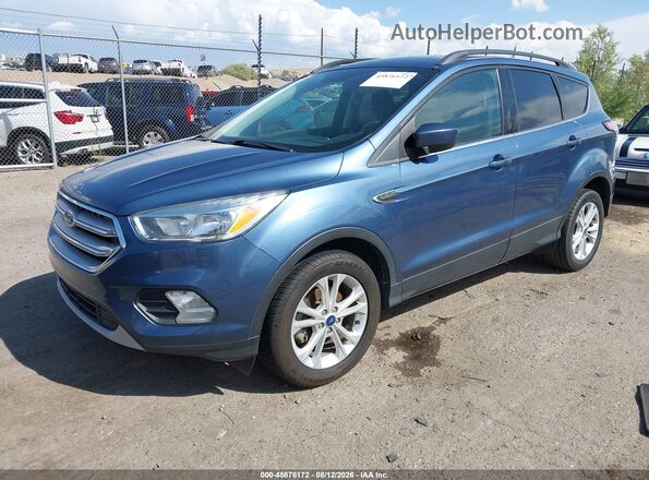 1FMCU0GD4JUC03392 2018 FORD ESCAPE Blue Vista tres cuartos delantera izquierda