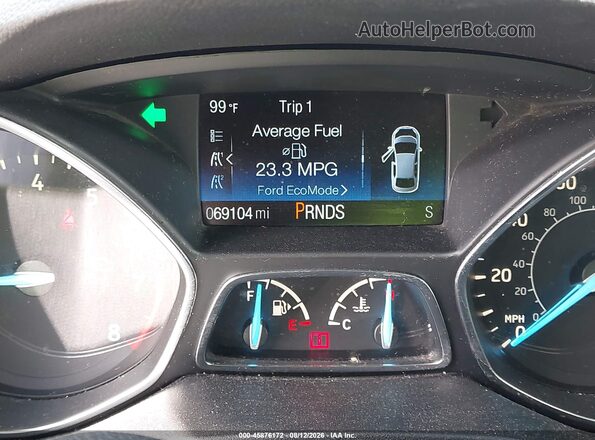 1FMCU0GD4JUC03392 2018 FORD ESCAPE Blue Vista de los asientos traseros