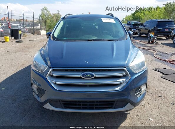 1FMCU0GD4JUC03392 2018 FORD ESCAPE Blue Vista del cuadro de instrumentos