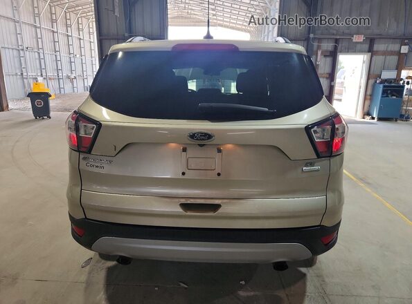 1FMCU0GD4JUC46906 2018 FORD ESCAPE Tan Widok z tyłu