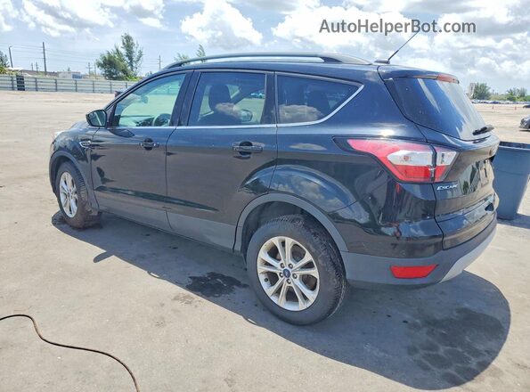 1FMCU0GD4JUC61311 2018 FORD ESCAPE Черный Задняя левая четверть