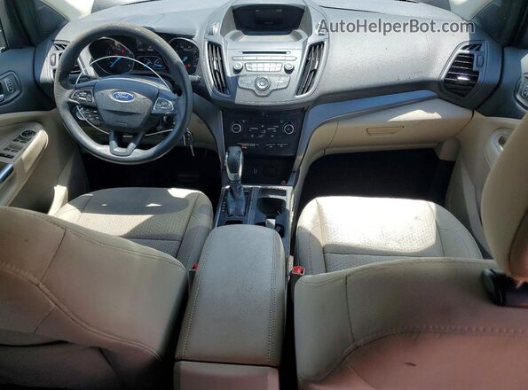 1FMCU0GD4JUC61311 2018 FORD ESCAPE Черный Вид панели приборов