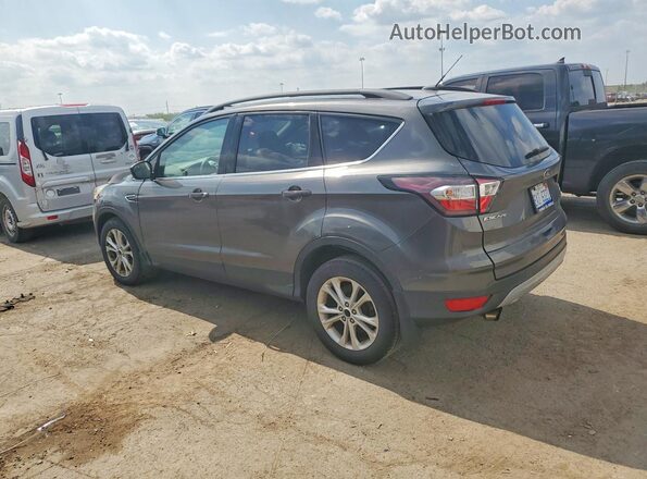 1FMCU0GD4JUD26710 2018 FORD ESCAPE Gray Rear left