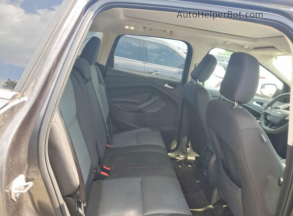 1FMCU0GD4JUD26710 2018 FORD ESCAPE Gray Rear interior view