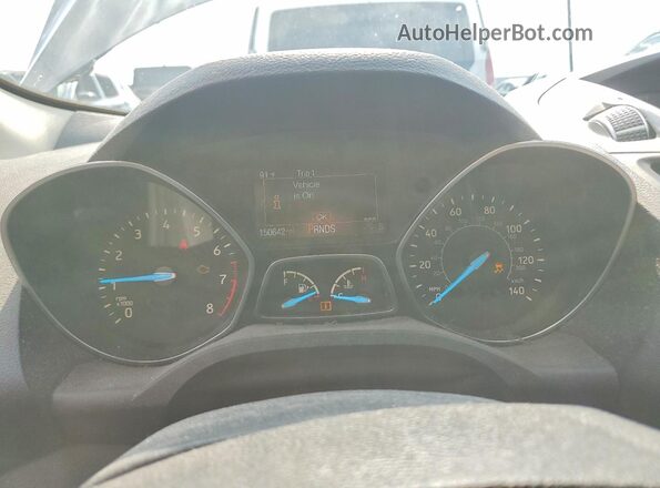 1FMCU0GD4JUD26710 2018 FORD ESCAPE Gray Instrument cluster view