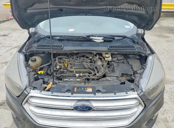 1FMCU0GD4KUB57158 2019 FORD ESCAPE Gray Rear interior view