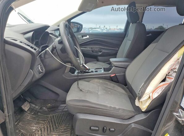 1FMCU0GD4KUB57158 2019 FORD ESCAPE Gray Front interior view
