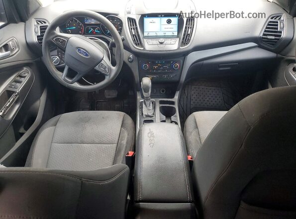 1FMCU0GD4KUB57158 2019 FORD ESCAPE Gray Dashboard view