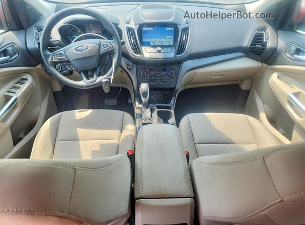 1FMCU0GD4KUB84666 2019 FORD ESCAPE Orange წინა პანელის ხედი
