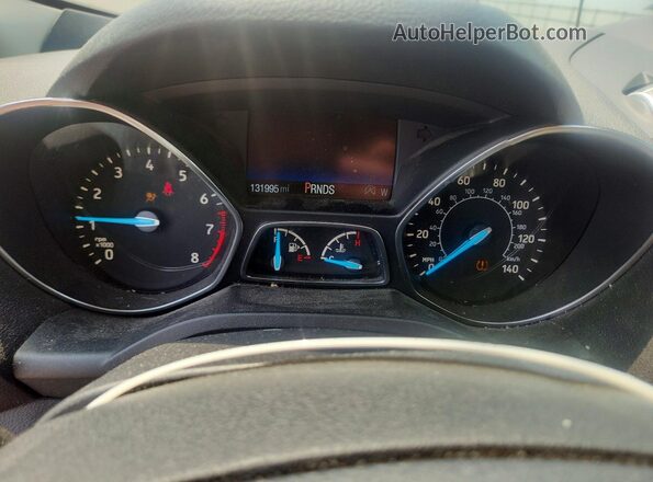 1FMCU0GD4KUB84666 2019 FORD ESCAPE Orange ხელსაწყოთა პანელის ხედი
