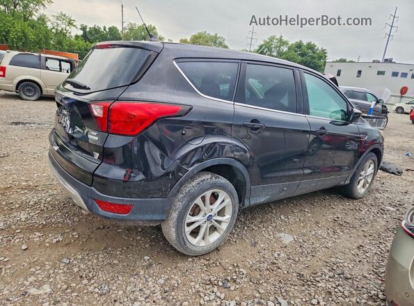 1FMCU0GD4KUB85414 2019 FORD ESCAPE Black Tył prawy