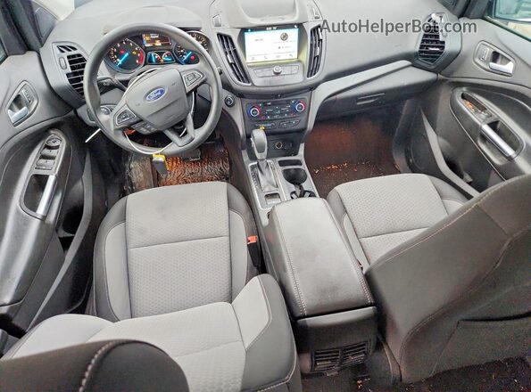 1FMCU0GD4KUB85414 2019 FORD ESCAPE Black Widok deski rozdzielczej