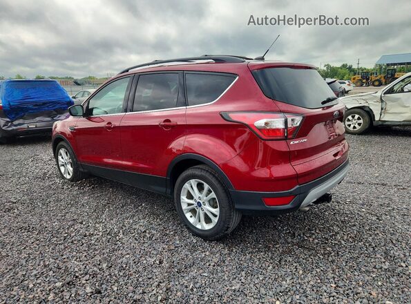 1FMCU0GD5HUA16446 2017 FORD ESCAPE Красный Задняя левая четверть