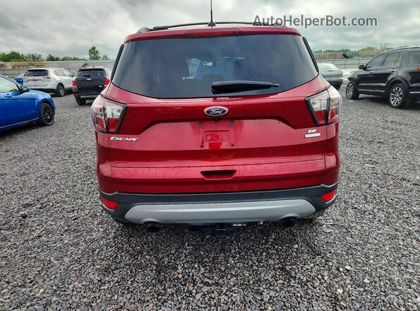 1FMCU0GD5HUA16446 2017 FORD ESCAPE Красный Вид сзади