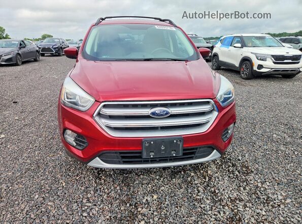 1FMCU0GD5HUA16446 2017 FORD ESCAPE Красный Вид спереди