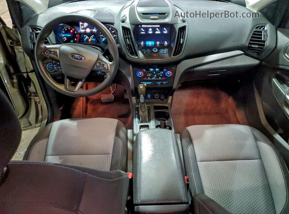 1FMCU0GD5HUB28180 2017 FORD ESCAPE Tan Առջևի վահանակի տեսք