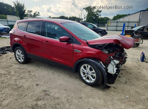 1FMCU0GD5HUB57226 2017 FORD ESCAPE Красный Передняя правая четверть