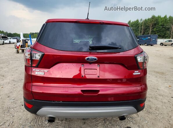 1FMCU0GD5HUB57226 2017 FORD ESCAPE Красный Вид сзади