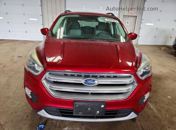 1FMCU0GD5HUB75595 2017 FORD ESCAPE Red Vista frontal