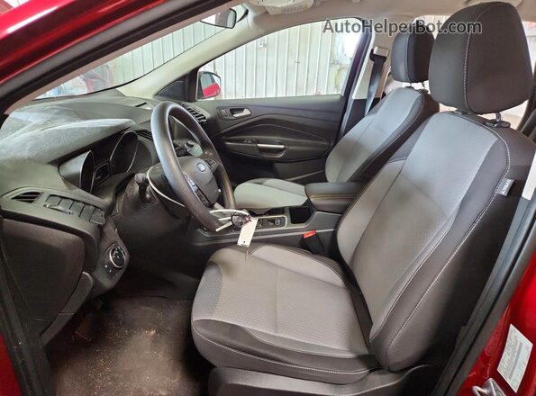 1FMCU0GD5HUB75595 2017 FORD ESCAPE Red Vista interior delantera