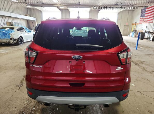 1FMCU0GD5HUB75595 2017 FORD ESCAPE Red Vista trasera