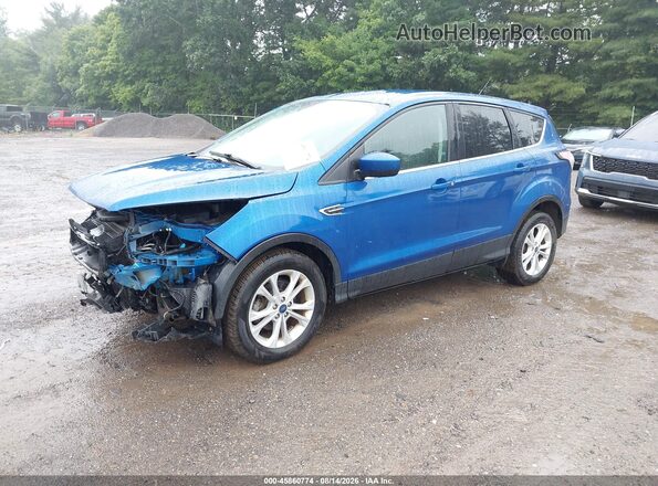 1FMCU0GD5HUC46066 2017 FORD ESCAPE Синий Передняя левая четверть