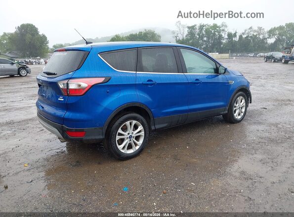 1FMCU0GD5HUC46066 2017 FORD ESCAPE Синий Задняя правая четверть