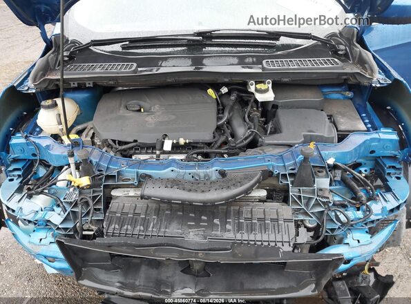 1FMCU0GD5HUC46066 2017 FORD ESCAPE Синий Вид сзади