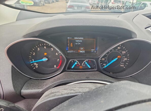 1FMCU0GD5JUA44088 2018 FORD ESCAPE Tan Սարքավորումների վահանակի տեսք