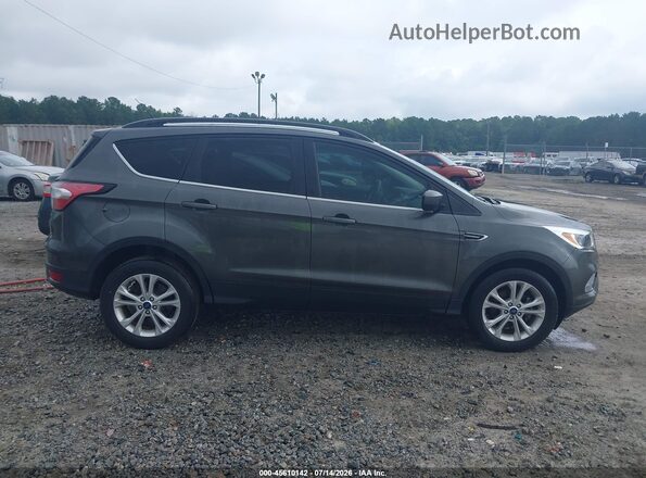 1FMCU0GD5JUB35426 2018 FORD ESCAPE Gray უკანა სალონის ხედი