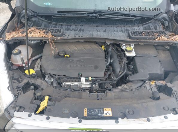 1FMCU0GD5JUB35426 2018 FORD ESCAPE Gray უკანა ხედი