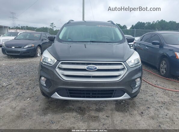 1FMCU0GD5JUB35426 2018 FORD ESCAPE Gray ხელსაწყოთა პანელის ხედი