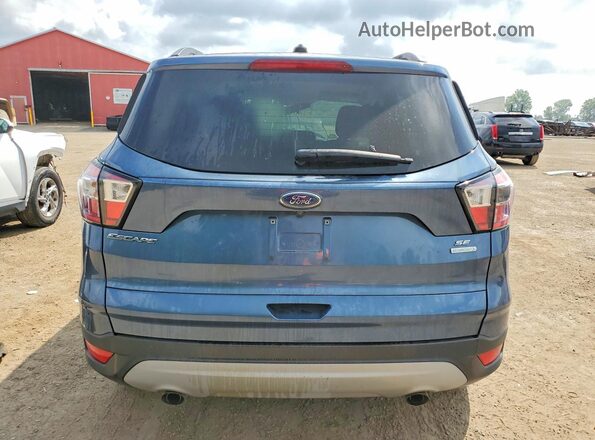1FMCU0GD5JUB65350 2018 FORD ESCAPE Blue Vista trasera