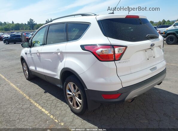 1FMCU0GD5JUB85632 2018 FORD ESCAPE Белый Задняя левая четверть