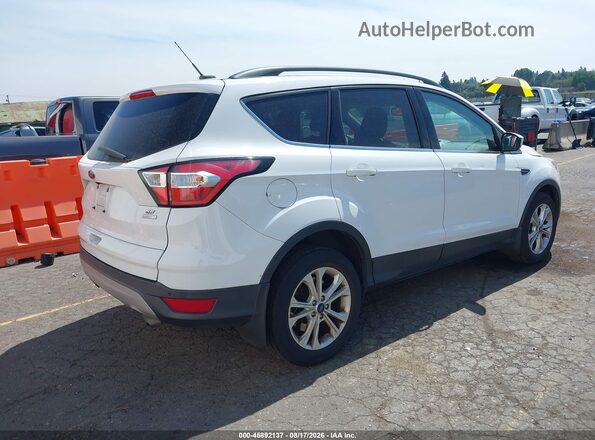 1FMCU0GD5JUB85632 2018 FORD ESCAPE Белый Задняя правая четверть