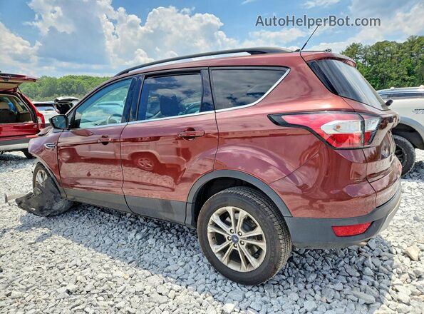1FMCU0GD5JUB95609 2018 FORD ESCAPE Brown Rear left