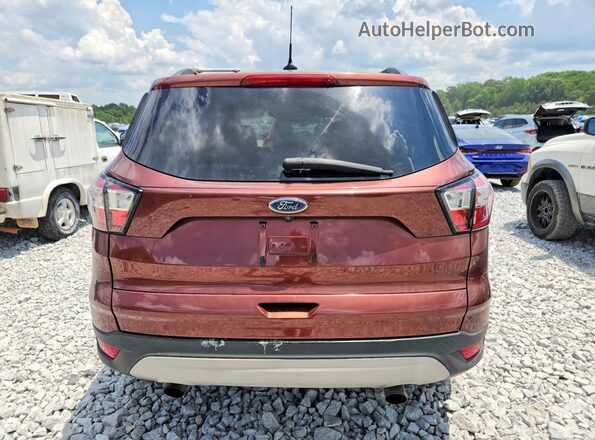 1FMCU0GD5JUB95609 2018 FORD ESCAPE Brown Rear view